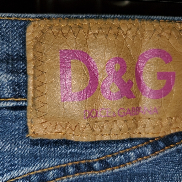 Dolce and Gabbana Side Button Up Blue Jeans - Picture 11 of 15